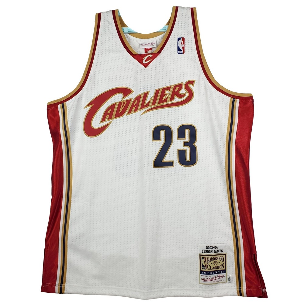 Authentic LeBron James Cleveland Cavs Mitchell & Ness NBA Medium Jersey NWT